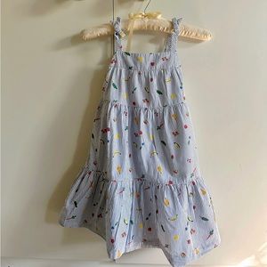 Hanna Andersson girl’s striped fruit sundress